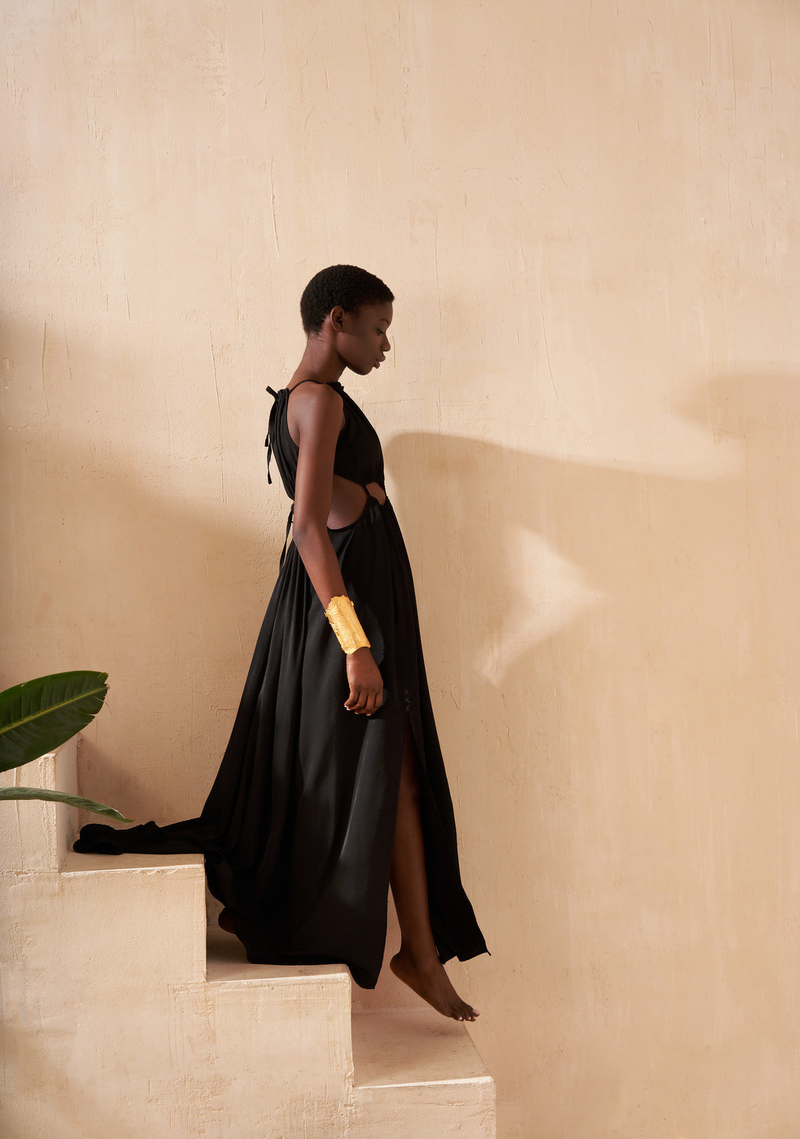 DRESS ROYAL BLACK