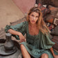 DRESS SANKARA GREEN