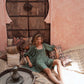DRESS SANKARA GREEN