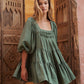 DRESS SANKARA GREEN