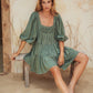 DRESS SANKARA GREEN