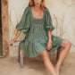 DRESS SANKARA GREEN