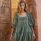 DRESS SANKARA GREEN