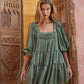 DRESS SANKARA GREEN