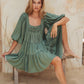 DRESS SANKARA GREEN