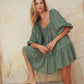 DRESS SANKARA GREEN