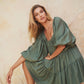 DRESS SANKARA GREEN