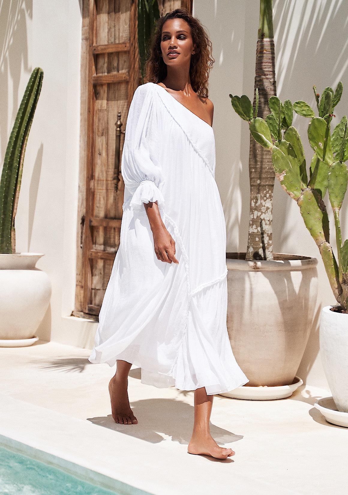 DRESS AVRORA WHITE