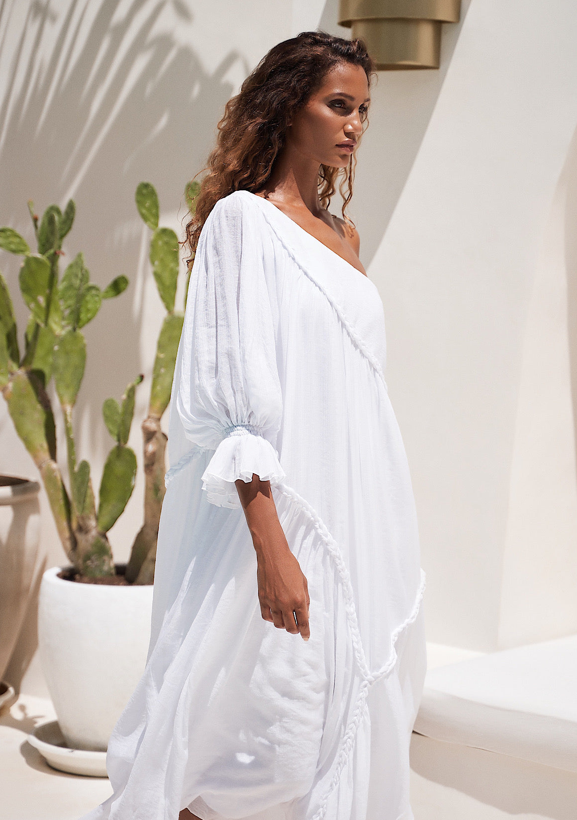 DRESS AVRORA WHITE