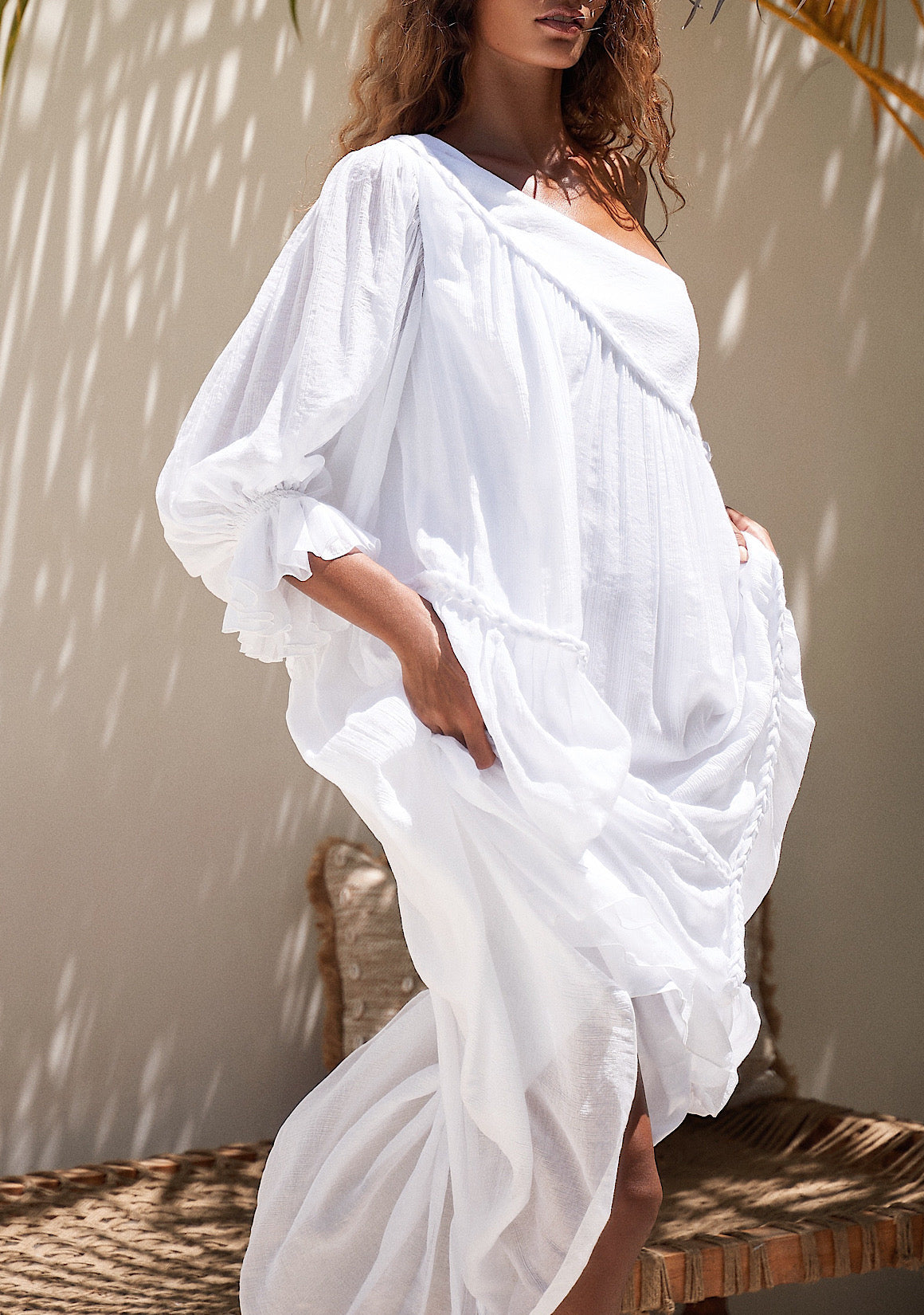 DRESS AVRORA WHITE