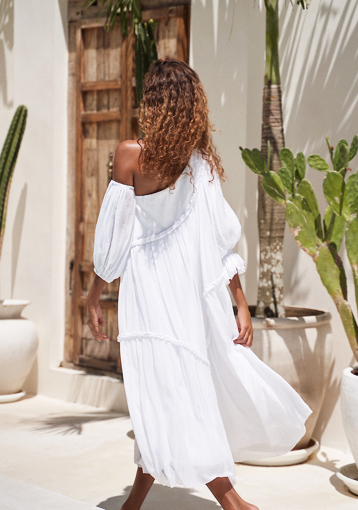 DRESS AVRORA WHITE