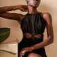 DRESS ROYAL BLACK