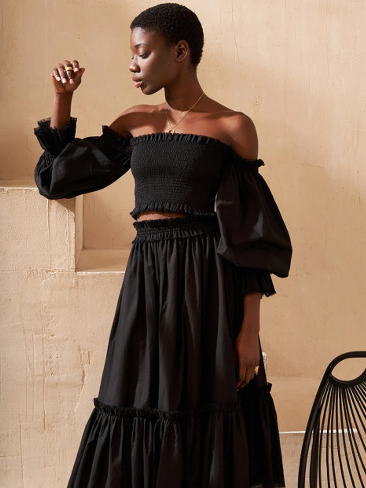 SUIT SUNSET BLACK