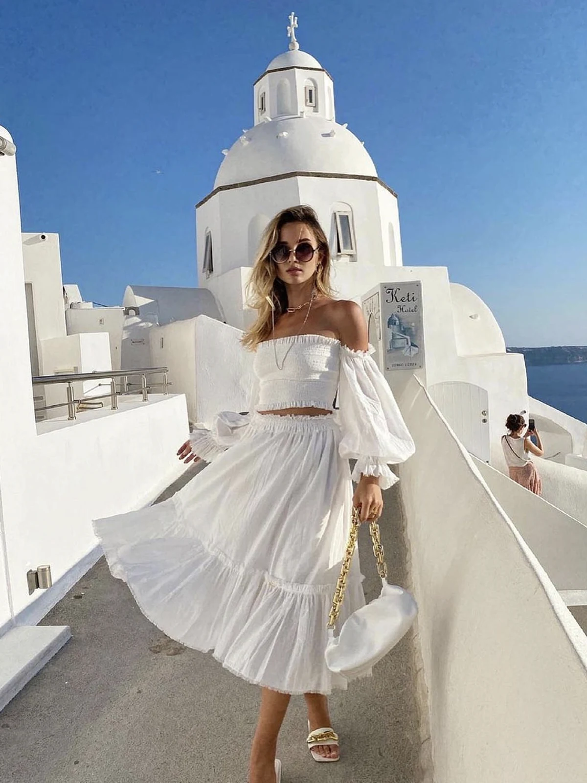 SUIT SUNSET WHITE